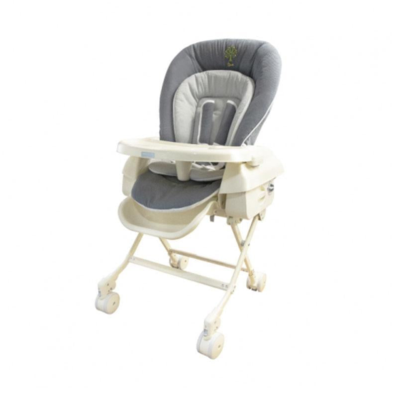 Baby Star 可活動輪高低餐椅-灰色 Grey-Suchprice® 優價網