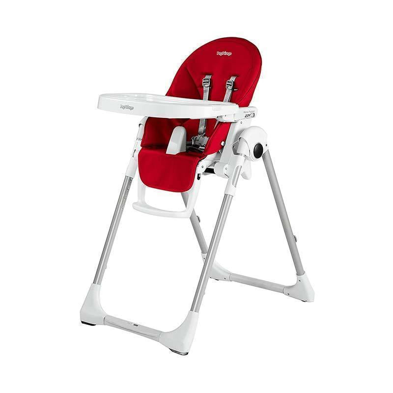 Peg-Pérego Prima Pappa FOLLOW ME (新版ZERO 3) 高腳餐椅 0-3.5歲-環保皮革-FRAGOLA 紅色-Suchprice® 優價網