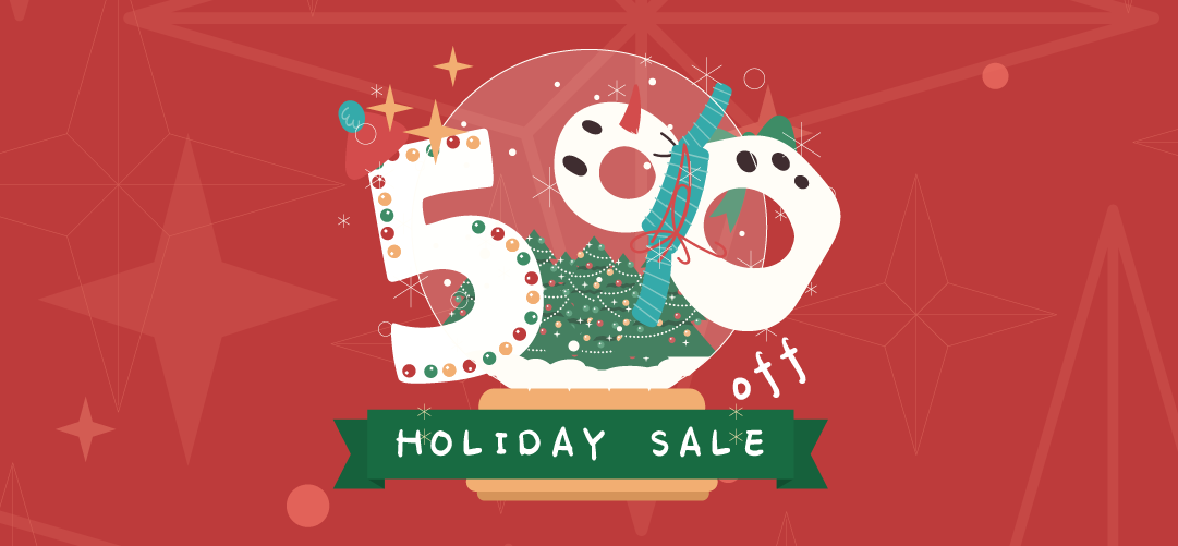 Holiday Sale 全店95折優惠碼