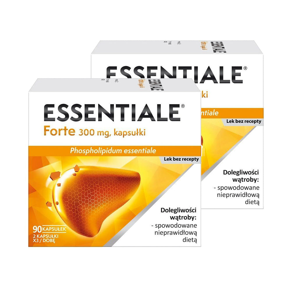 Essentiale Forte 健肝素 300mg 90粒盒裝 德國製造 平行進口-2盒-Suchprice® 優價網