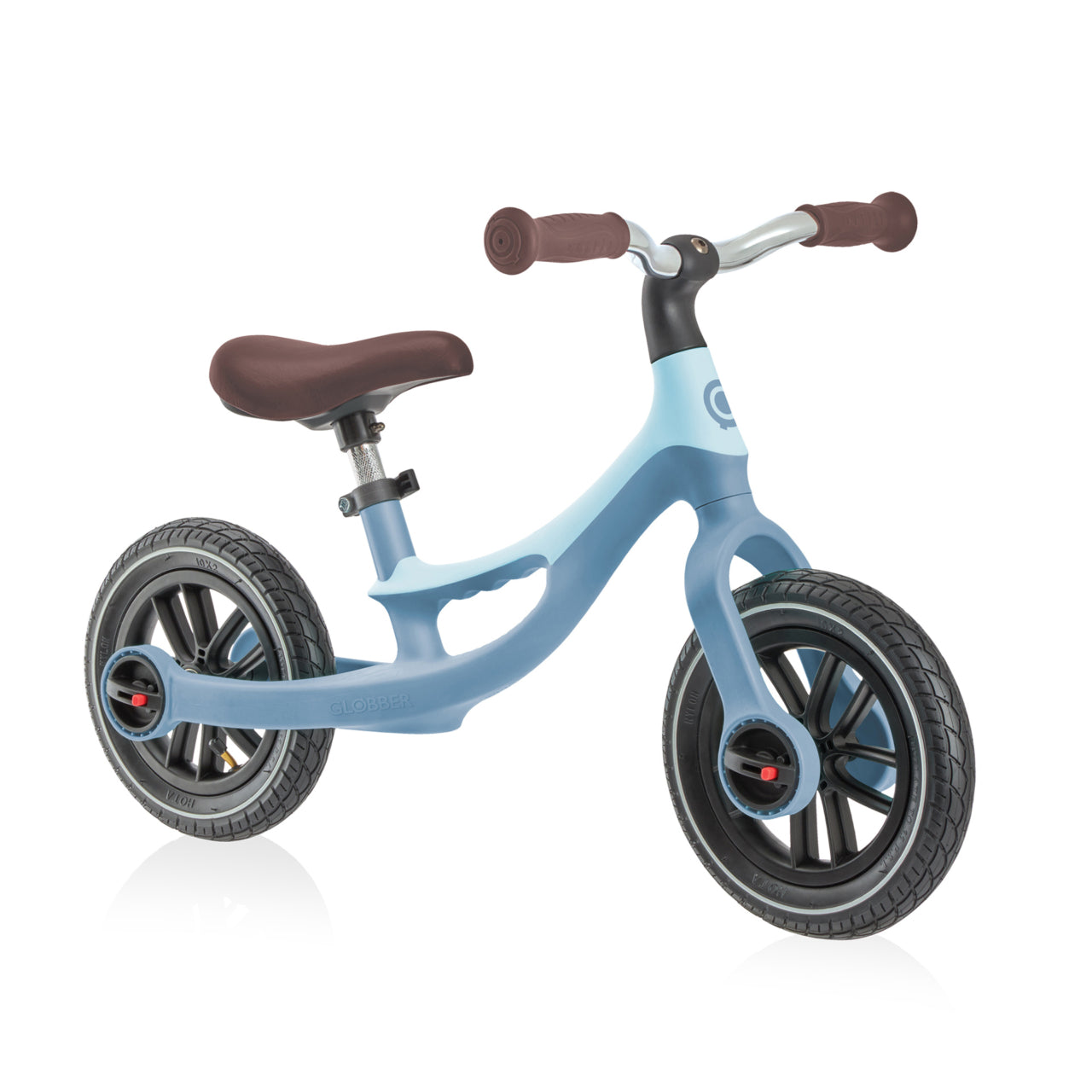 Globber Go Bike Elite Air 可充氣輪胎平衡車-Pastel Blue-Suchprice® 優價網