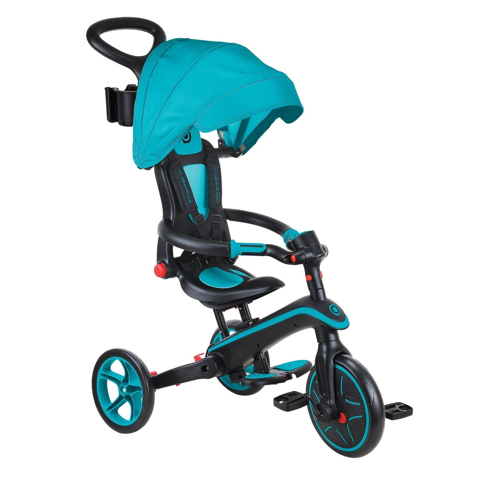 Globber Explorer Trike Foldable 4 in 1 可摺疊三輪車-Suchprice® 優價網