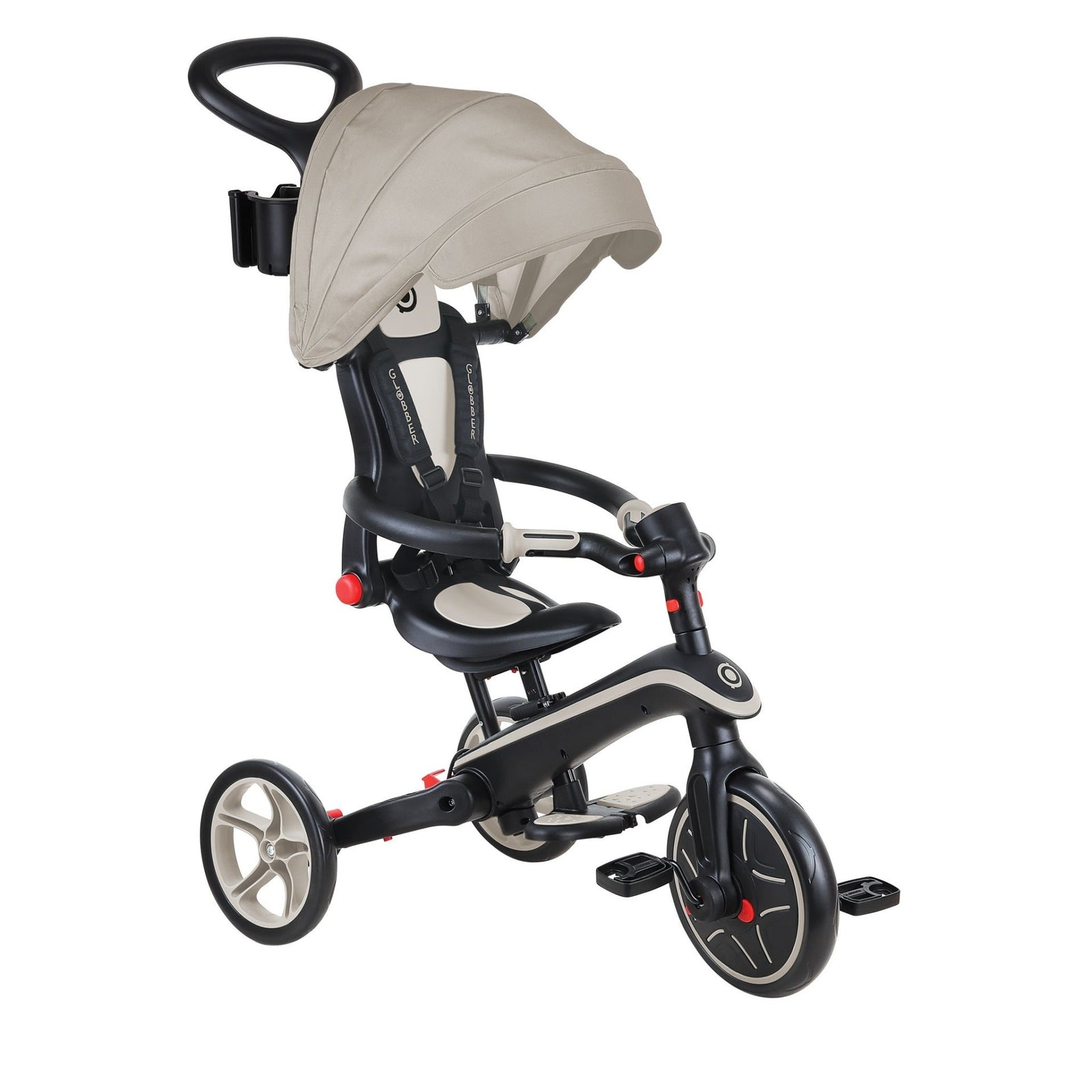 Globber Explorer Trike Foldable 4 in 1 可摺疊三輪車-Suchprice® 優價網