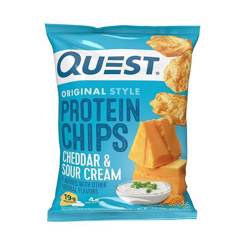 Quest Nutrition Protein Chips 32g-Cheddar & Sour Cream-Suchprice® 優價網