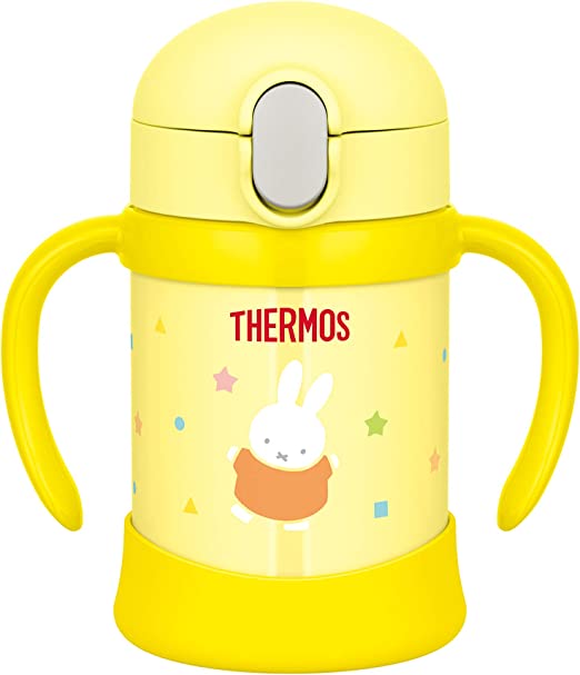 Thermos 膳魔師 Miffy幼童吸管可拆式雙耳真空保溫杯 250ml, FJL-250B-Suchprice® 優價網