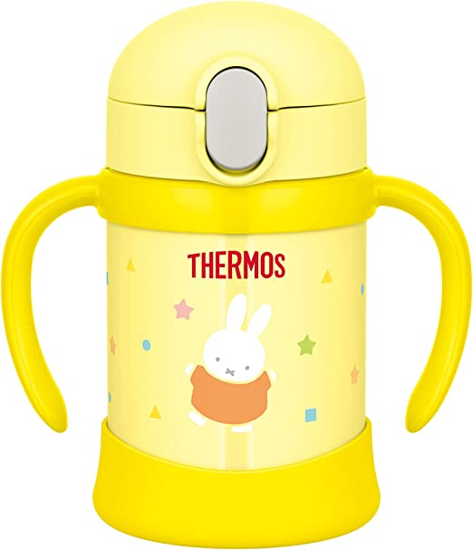 Thermos 膳魔師 Miffy幼童吸管可拆式雙耳真空保溫杯 250ml, FJL-250B-Suchprice® 優價網