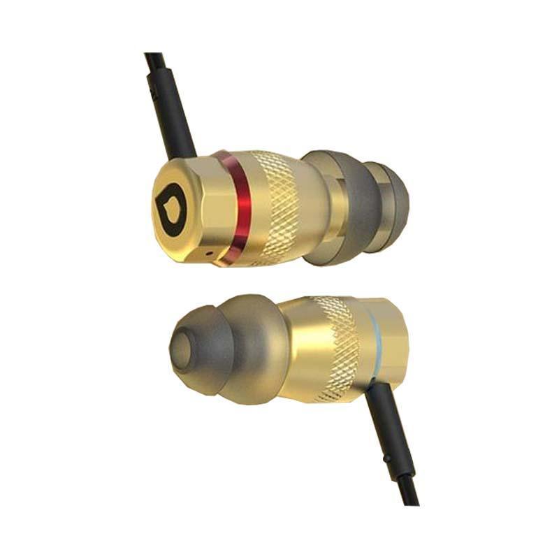 Accutone Pavo 孔雀座 入耳式耳機 連話筒 英國品牌-金色 Gold-Suchprice® 優價網