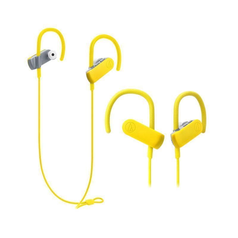 Audio Technica 無線運動耳機 ATH-SPORT50BT 日本品牌-黃色 Yellow-Suchprice® 優價網