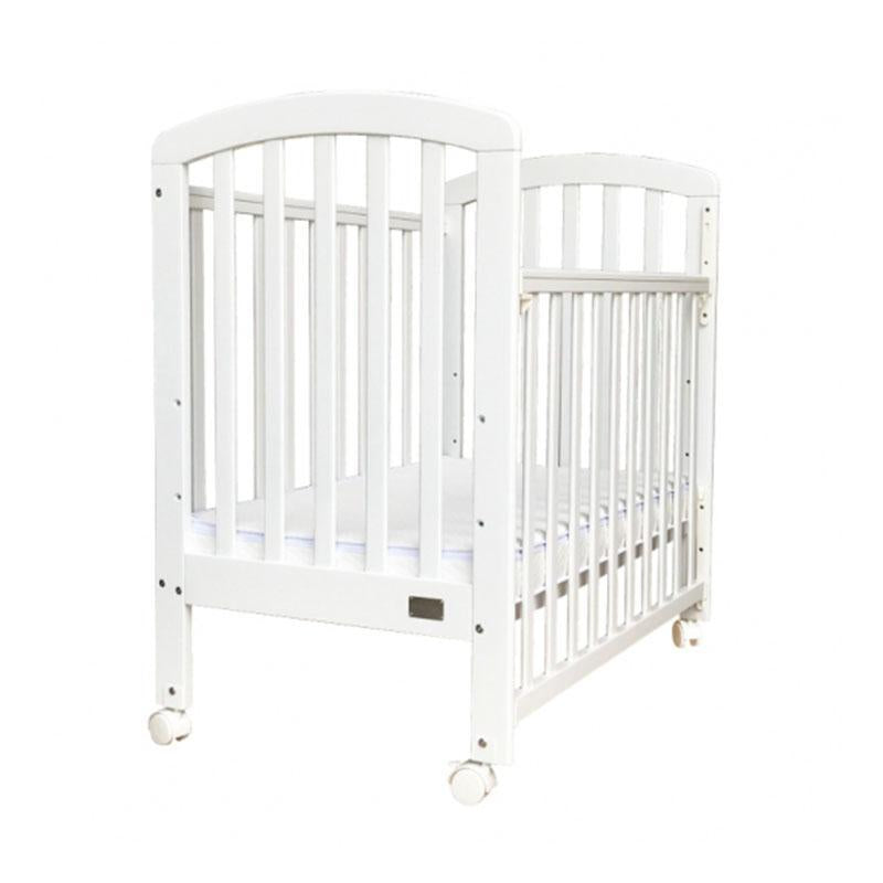 Baby Star Medi 嬰兒木床 包括3"床褥-白色-Suchprice® 優價網
