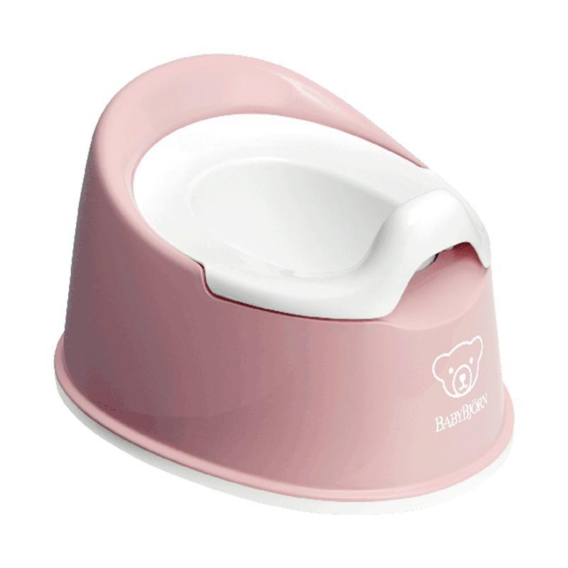 BabyBjörn Smart Potty 精巧學習便廁 新版 瑞典品牌-Powder Pink/White-Suchprice® 優價網