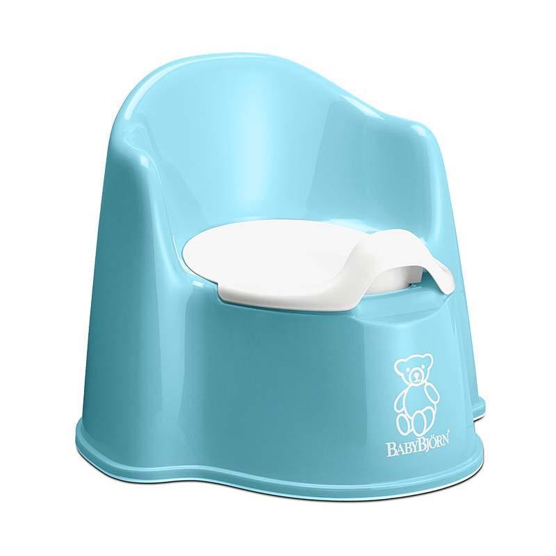 BabyBjörn Potty Chair 高背學習便廁 瑞典品牌-天藍色 Blue-Suchprice® 優價網