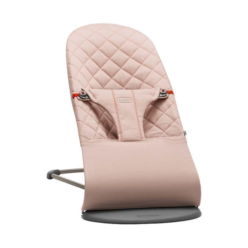 BabyBjörn Bliss 嬰兒搖椅 瑞典製造-純棉 Cotton-粉紅色 Old Rose-Suchprice® 優價網