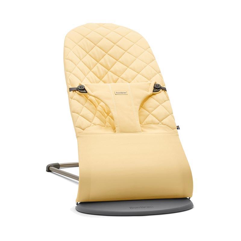 BabyBjörn Bliss 嬰兒搖椅 瑞典製造-純棉 Cotton-Light Yellow-Suchprice® 優價網