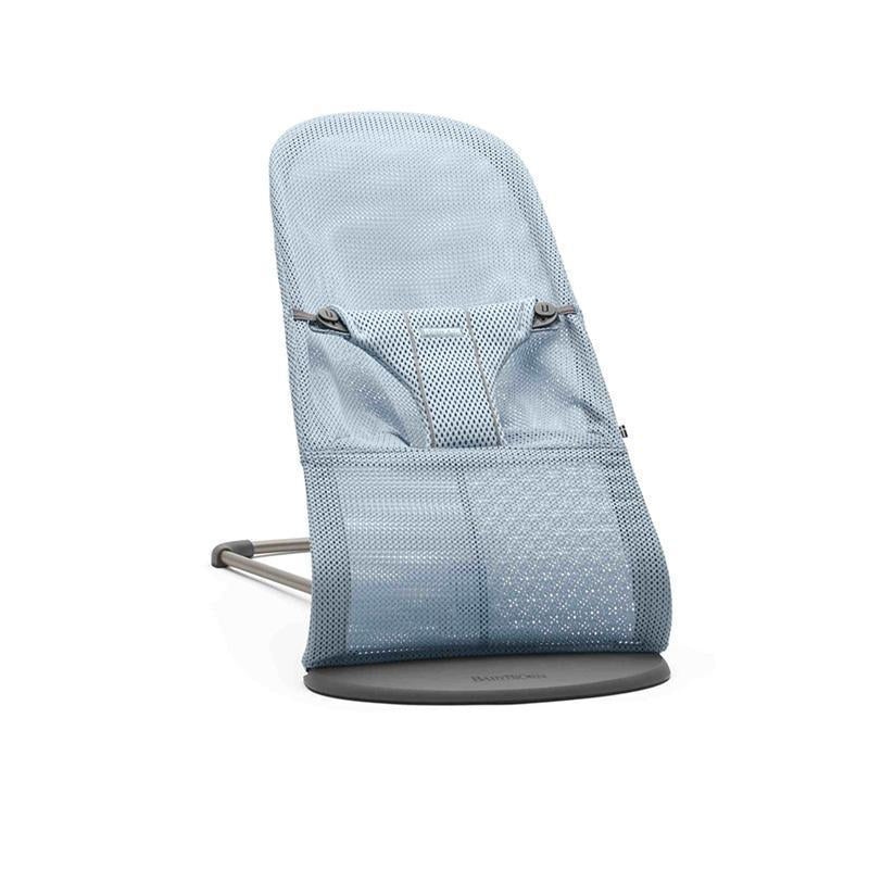 BabyBjörn Bliss 嬰兒搖椅 瑞典製造-網布 Mesh-天藍色 Sky Blue-Suchprice® 優價網