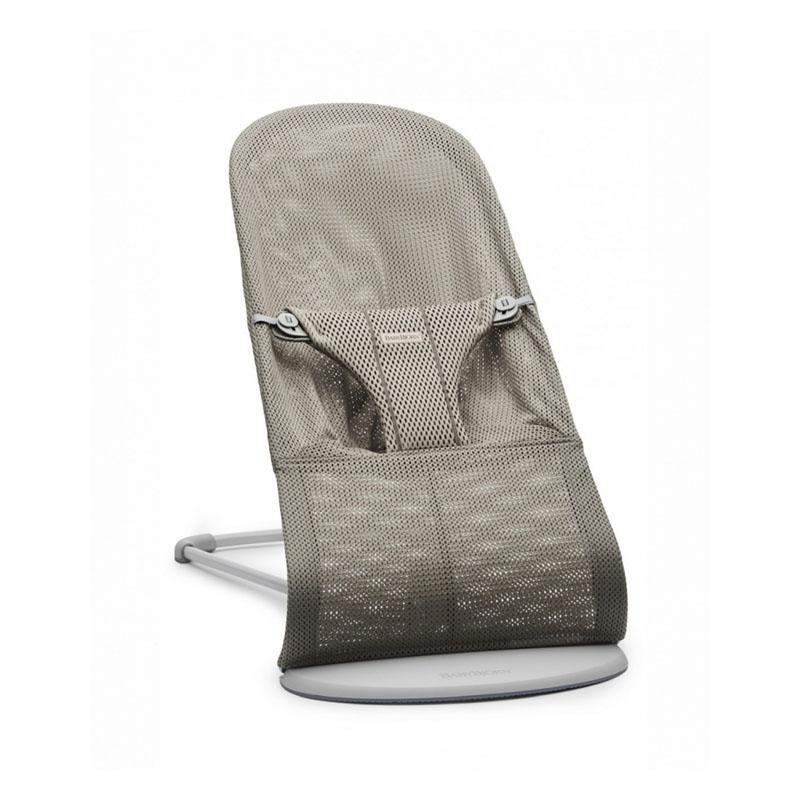 BabyBjörn Bliss 嬰兒搖椅 瑞典製造-網布 Mesh-Grey Beige-Suchprice® 優價網