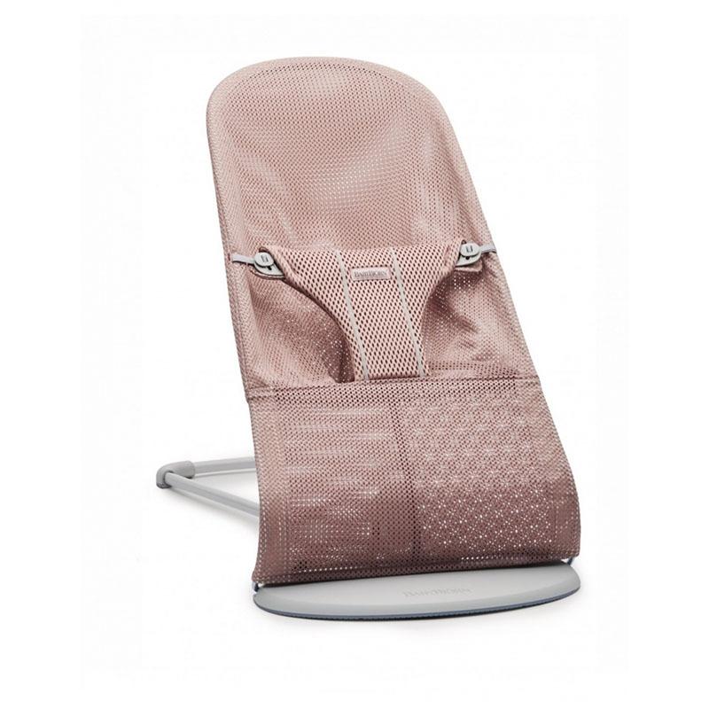 BabyBjörn Bliss 嬰兒搖椅 瑞典製造-網布 Mesh-Dusty Pink-Suchprice® 優價網