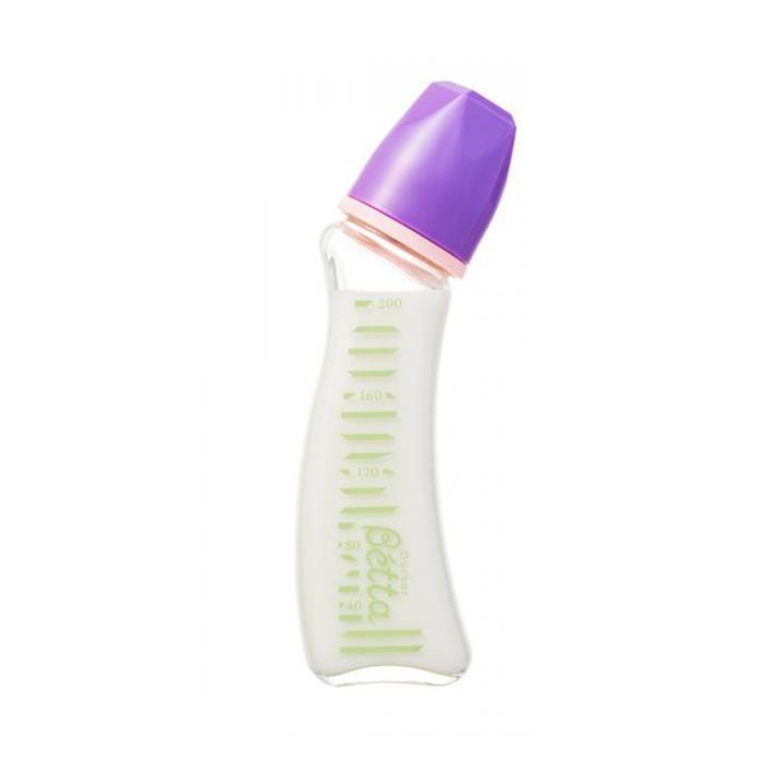 Betta Jewel系列 耐熱玻璃嬰兒奶樽 G1 200ml-綠色-Suchprice® 優價網