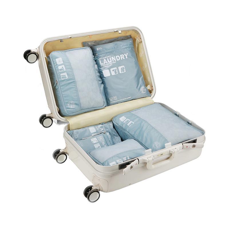 Botta Design 韓國品牌 旅行收納袋 7件裝-深藍色 Blue-Suchprice® 優價網