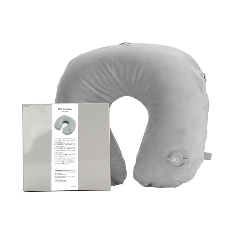 Botta Design 韓國品牌 旅行充氣頸枕-灰色 Grey-無帽款-Suchprice® 優價網