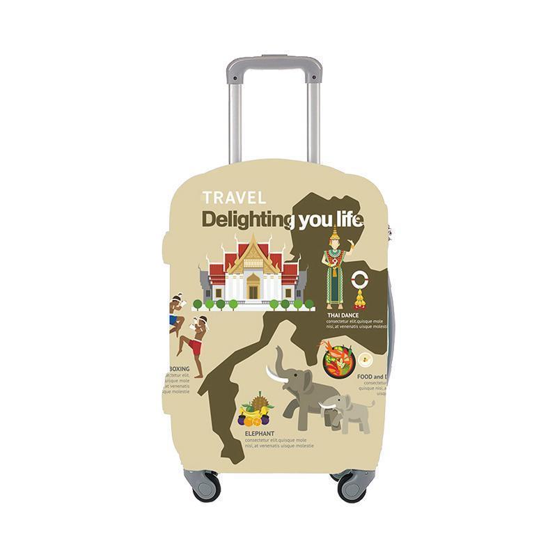 Botta Design 韓國品牌 高彈性防水耐磨行李箱套 Travel版-泰國-S (18-22吋)-Suchprice® 優價網
