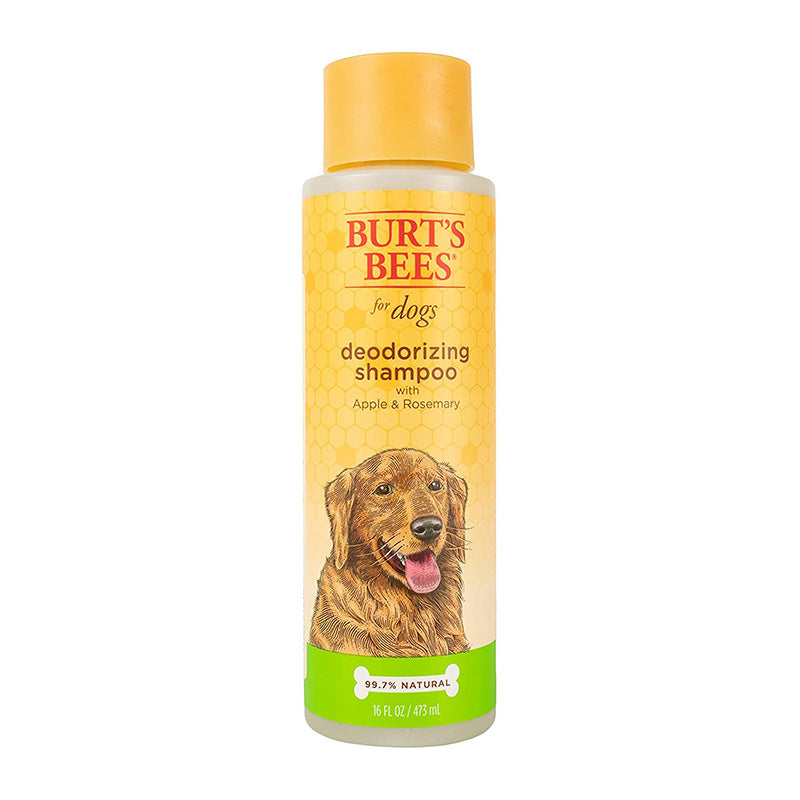 Burt's Bees 狗狗蘋果迷迭香除臭洗髮水潔毛液 473ml Deodorizing Dog Shampoo-Suchprice® 優價網