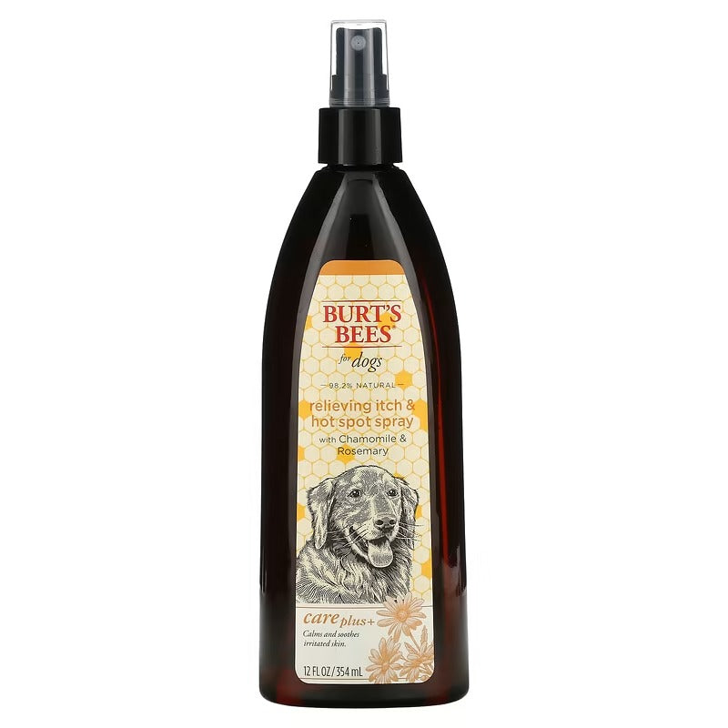 Burt's Bees 狗狗 Care Plus+ 洋甘菊和迷迭香犬用緩解瘙癢和熱點噴霧 Relieving Hot Spot Spray 354ml-Suchprice® 優價網