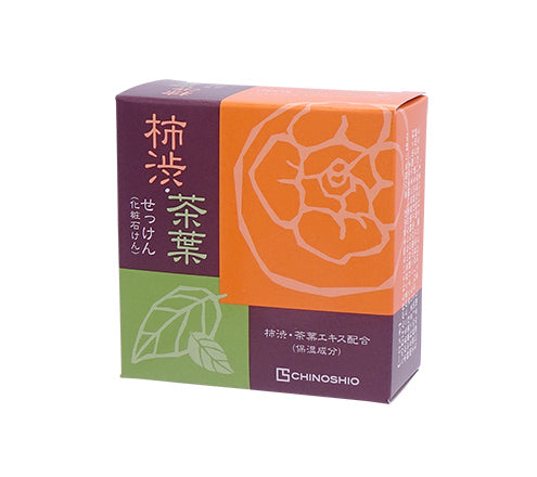 CHINOSHIO地之塩社 柿子茶葉皂, 80g, 肥皂 洗面皂 沐浴皂 日本製造-Suchprice® 優價網