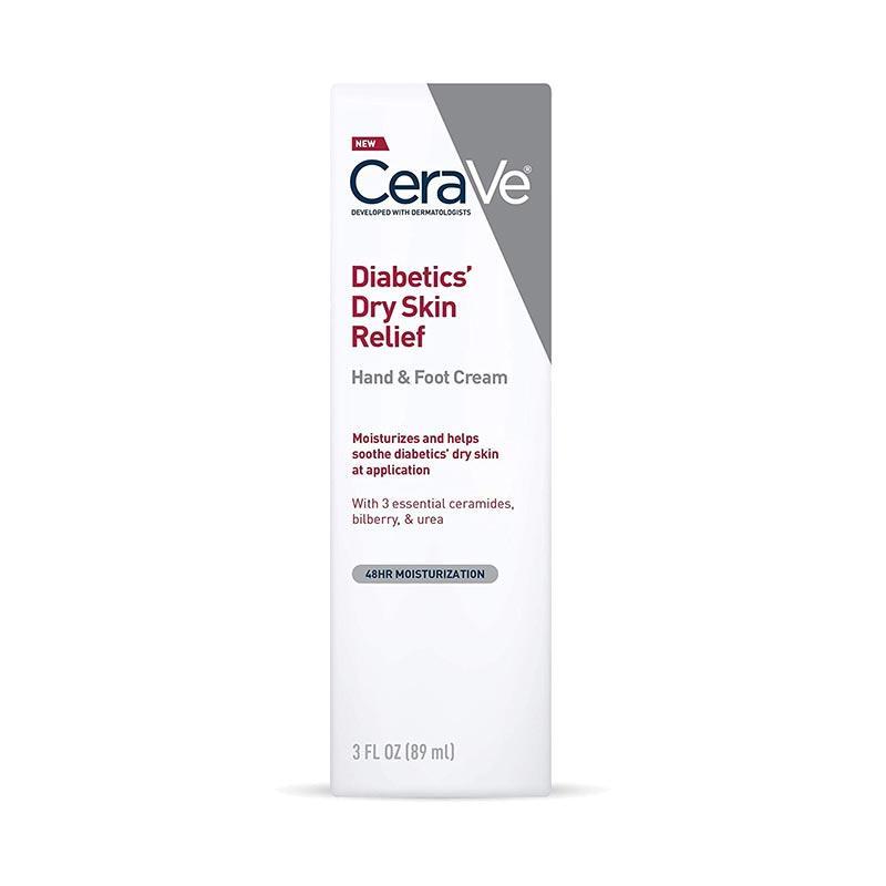 CeraVe Diabetics' Dry Skin Relief Hand & Foot Cream 89ml-Suchprice® 優價網