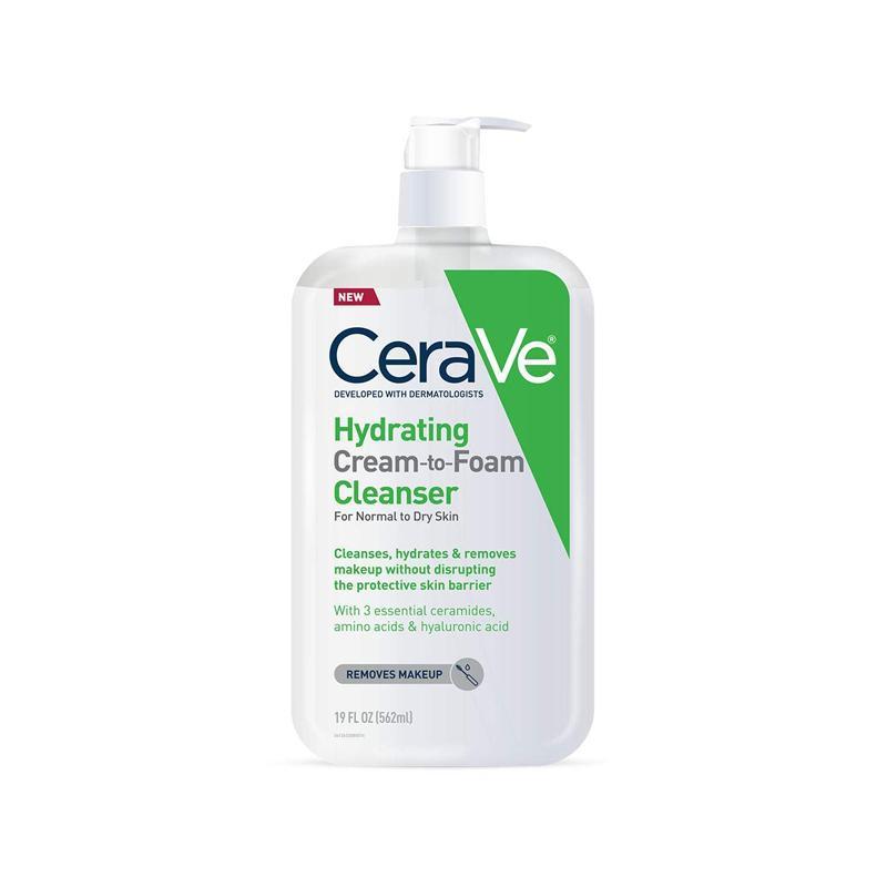 CeraVe Hydrating Cream-to-Foam Cleanser 562ml-Suchprice® 優價網