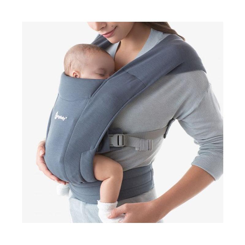 Ergobaby Embrace 環抱二式 初生嬰兒背帶-Oxford Blue-Suchprice® 優價網