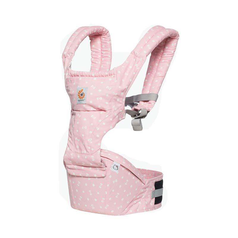 Ergobaby Hipseat 6 Position 坐墊式揹帶-特別版 Hello Kitty 粉紅色 Red Pink-Suchprice® 優價網