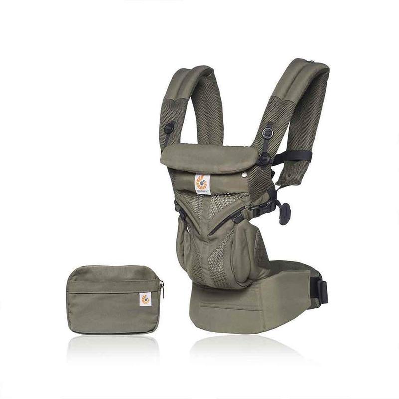 Ergobaby Omni 360 Cool Air Mesh 全階段 嬰兒揹帶 透氣款-Khaki Green 卡其綠-Suchprice® 優價網
