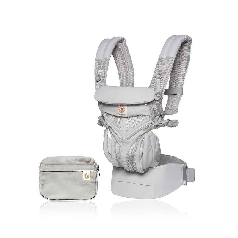 Ergobaby Omni 360 Cool Air Mesh 全階段 嬰兒揹帶 透氣款-Pearl Grey 灰色-Suchprice® 優價網