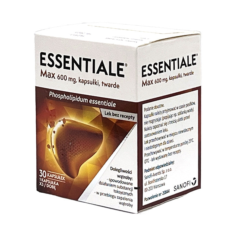 Essentiale Max 健肝素 600mg 30粒盒裝 平行進口-1盒-Suchprice® 優價網