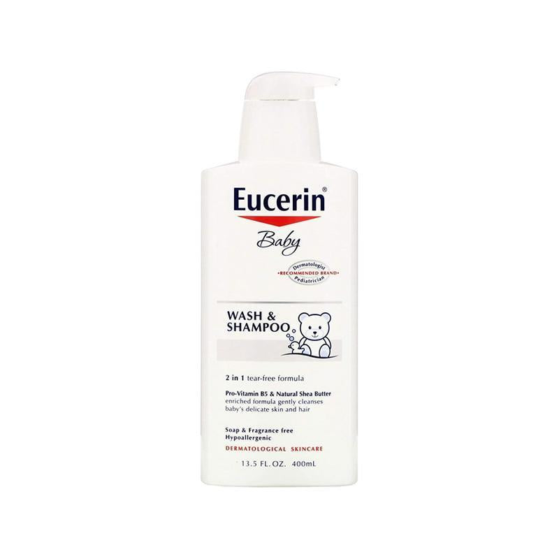 Eucerin Baby Wash & Shampoo 400ml-Suchprice® 優價網