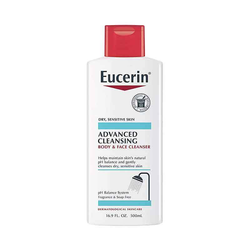 Eucerin Advanced Cleansing Body & Face Cleanser 500ml-Suchprice® 優價網