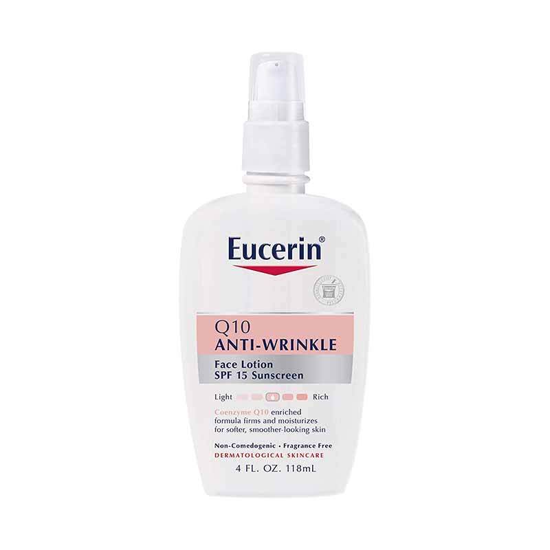 Eucerin Q10 Anti-Wrinkle Face Lotion SPF 15 Sunscreen 118ml (Exp End of 12/2022)-Suchprice® 優價網