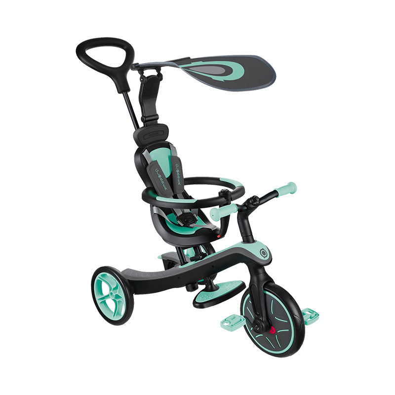 Globber EXPLORER TRIKE 四合一多功能三輪車-MINT-Suchprice® 優價網