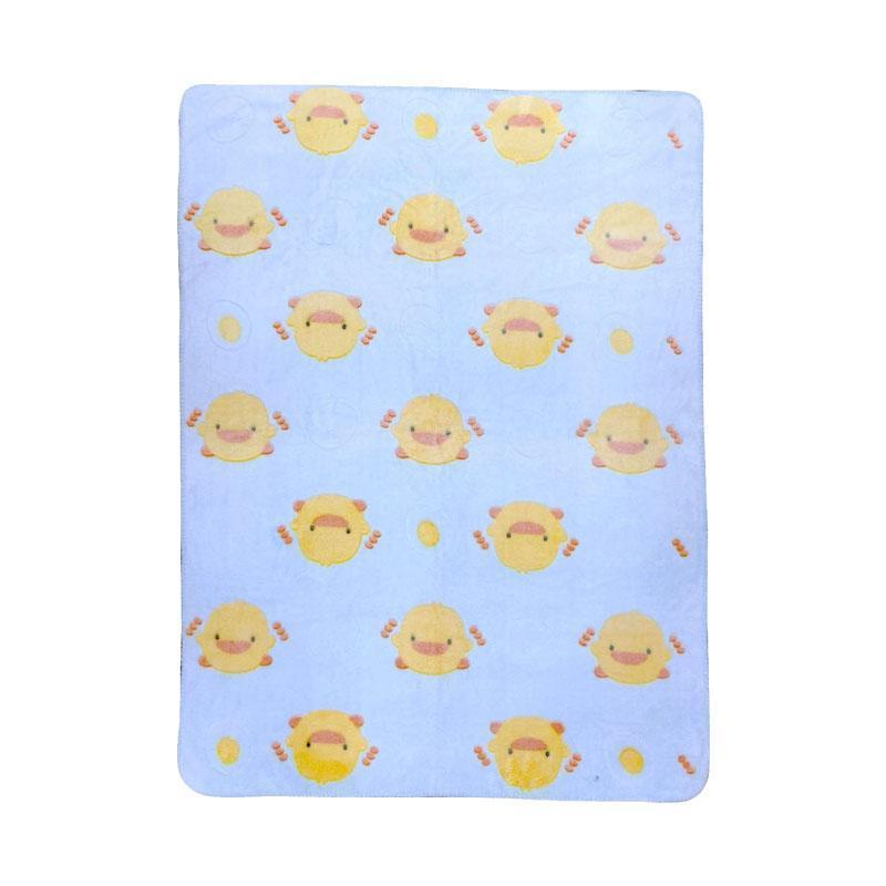 黃色小鴨 PiyoPiyo 立體蛋殼四季毯 台灣品牌-藍色 Blue-Suchprice® 優價網
