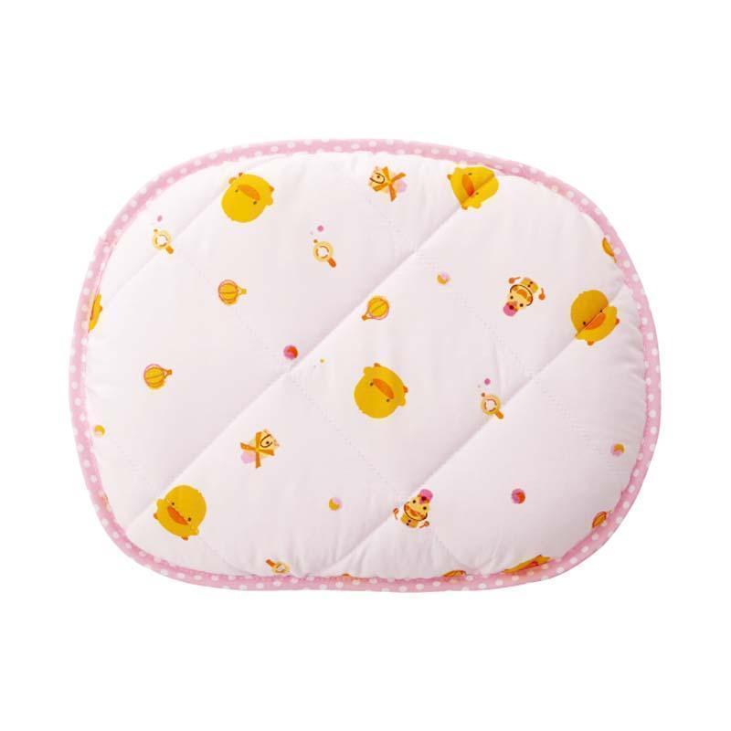 黃色小鴨 PiyoPiyo 3D立體透氣水洗護頭枕 台灣品牌-粉紅色 Pink-Suchprice® 優價網