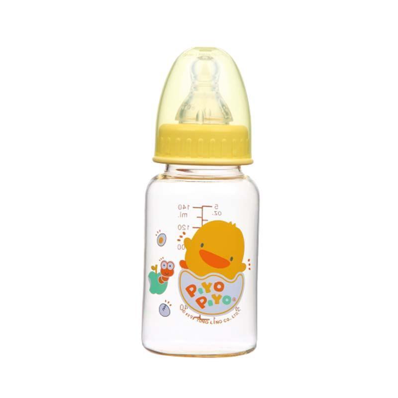 黃色小鴨 PiyoPiyo 黃鴨媽咪乳感PES防脹氣奶瓶 台灣製-140ml-Suchprice® 優價網