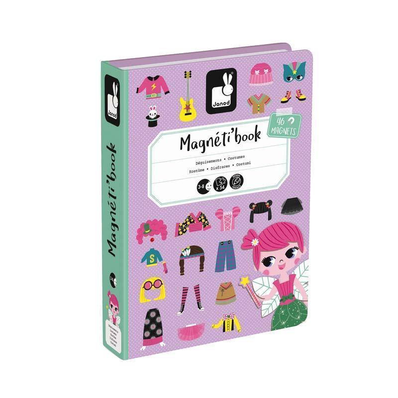 Janod 遊戲磁鐵書 3-8歲 法國品牌-女孩的服裝-Suchprice® 優價網