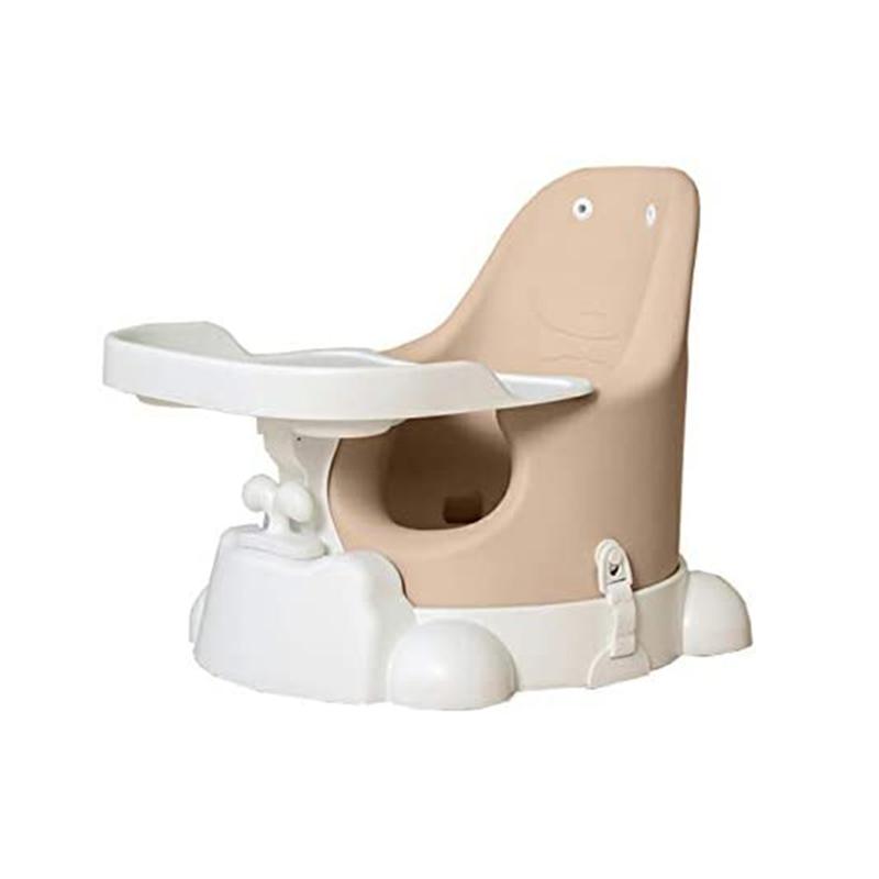 Jellymom Muna Chair 韓國多功能安全餐椅 附輪子-淺啡色-Suchprice® 優價網