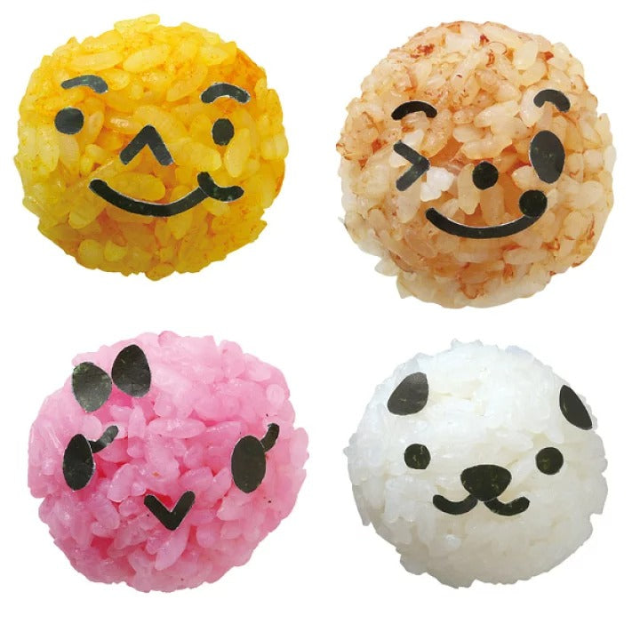 日本貝印 飯糰百變表情紫菜便當造型模具-A款-Suchprice® 優價網