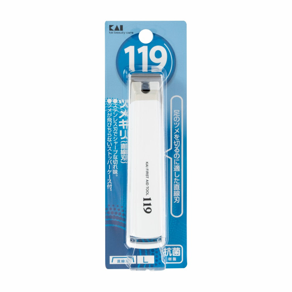 日本貝印 (日本製) 119 不銹鋼抗菌指甲鉗 L-Suchprice® 優價網