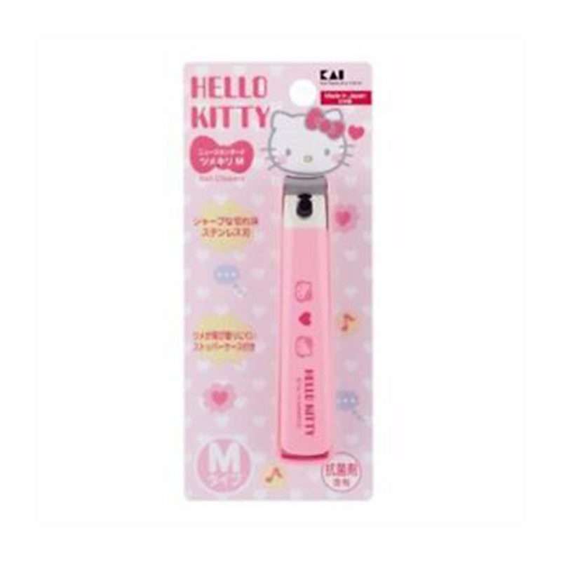 日本貝印 (日本製) Hello Kitty 不銹鋼抗菌指甲鉗 M-Suchprice® 優價網
