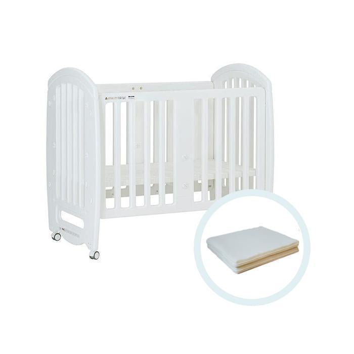 Katoji Sakutto 嬰兒床 日本進口-白色-淨床-Suchprice® 優價網