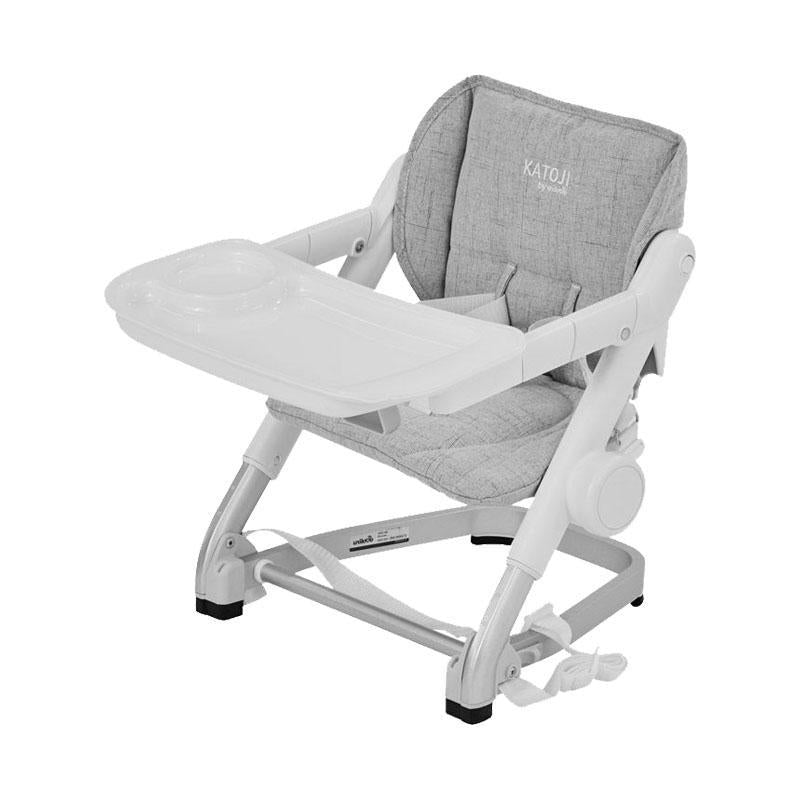 Katoji feedme 兒童增高椅 可摺疊便攜 日本進口-白色-Suchprice® 優價網