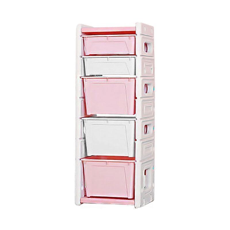 Kiddo® 貯物組合連物盒-粉紅色 Red Pink五層-03-Suchprice® 優價網