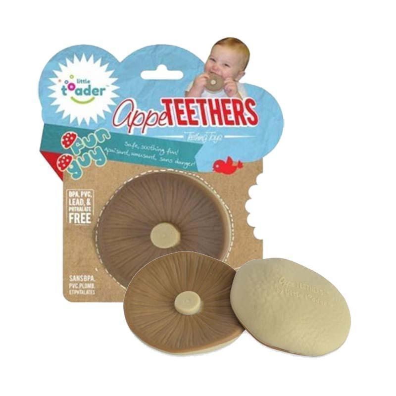 Little toader appeTEETHERS 3D食物造型嬰兒牙膠玩具-蘑菇-Suchprice® 優價網